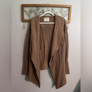 Abercrombie & Fitch Brown Cardigan